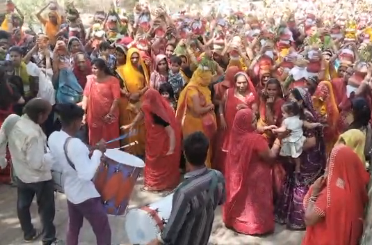 गांव ग़ैर माता पूजन देवास